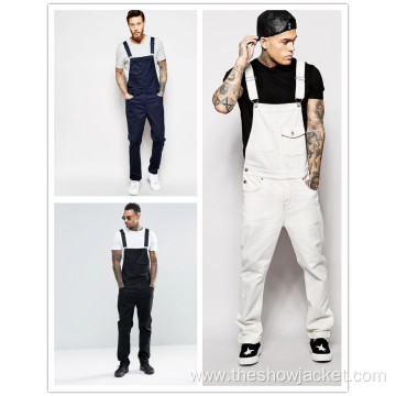 OEM Wholesale Men's Jeans Overall with Logo